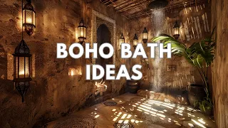 Boho Bathroom Design Ideas 2024