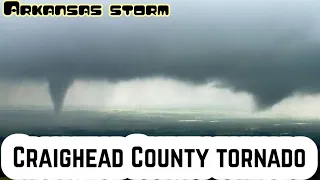 Craighead County Arkansas tornado and storm