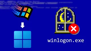 Ending 'winlogon.exe' in Different Windows Versions (NT 4.0 - 11)!