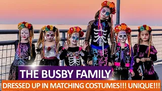 UNIQUE!!! 'OUTDAUGHTERED': THE BUSBY FAMILY DRESSED UP IN MATCHING COSTUMES THIS HALLOWEEN!!!