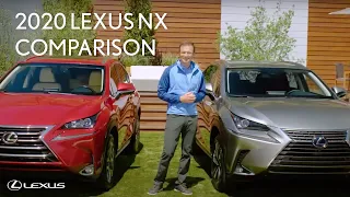 2020 Lexus NX 300h with Townsend Bell: Side by Side Comparison (2020 vs. 2016) | Lexus