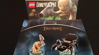 Lord Of The Rings Gollum Fun Pack Lego Dimensions Unboxing & Building