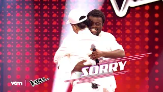 Maikel & Ruben - 'Sorry' | Battles | The Voice van Vlaanderen | VTM