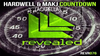 Hardwell & MAKJ - Countdown (Acapella)