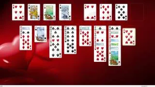 Solution to freecell game #3394 in HD