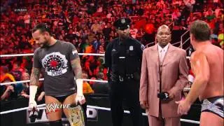 CM Punk takes a field sobriety test Raw, April 23, 2012 Part 2