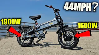 44MPH DUAL Motor Aniioki A8 PRO MAX MONSTER Long Range E-bike!