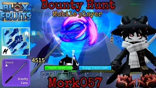 NEW Gravity Cane is so OP | Bounty Hunt | Mobile Player | Blox Fruits