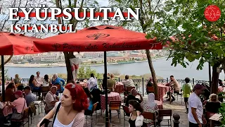 Istanbul Turkey,Eyüp Neighborhood Walking Tour I4K HDR