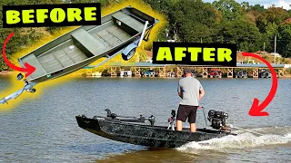 1436 Tracker Topper Jon Boat Build (Complete DIY Kit You Can Build)