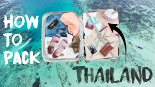 HOW TO PACK FOR THAILAND | 3 Weeks in Southeast Asia