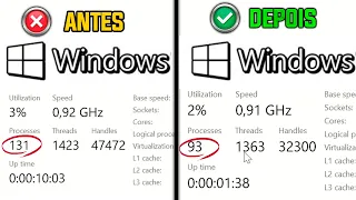 TORNE SEU WINDOWS 10/11 MAIS RÁPIDO DESATIVANDO ESSES SERVIÇOS!🔥