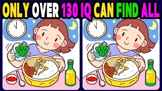 【Find the difference】Only Over 130 IQ Can Find All! / Fun Challenge【Spot the difference】544