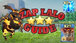 Th16 Zap Lalo Guide - How to 3 star Box Bases - Part 1 - Clash of clans