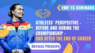 ATHLETES’ PERSPECTIVE – BEFORE AND DURING THE CHAMPIONSHIP – AND AFTER THE END OF CAREER, 2023