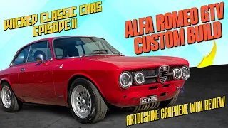 1974 Alfa Romeo GTV | GRAPHENE WAX | Wicked Classic Cars EP:11