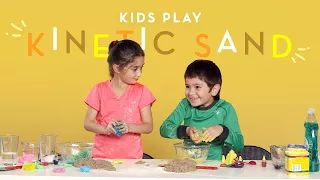 Kids Play Kinetic Sand | Kids Play | HiHo Kids