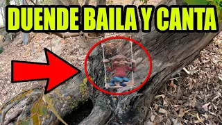 Graban DUENDE REAL Encuentro 1 DUENDE ADULTO SALIENDO de su CASA Parte 28