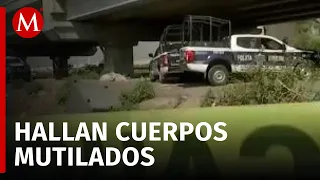 Hallan dos cuerpos cerca de canal de aguas negras en Ecatepec