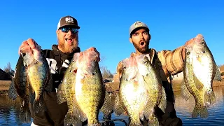The CREEK was LOADED with BIG SLABS!!!  (INSANE)