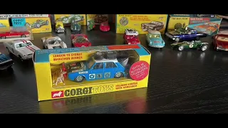 Corgi Toys Part 1 - My diecast collection from the 1960's & 1970's