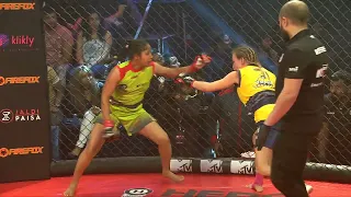 Super Fight League | Kiran Singh vs Lise Knudsen | Finish with Fire | SFL