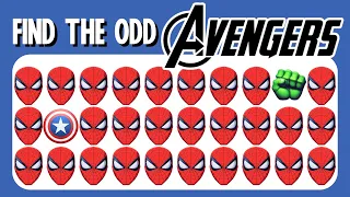 Find the ODD Emoji Out 🕷️⚡Avengers Edition💪Emoji Quiz