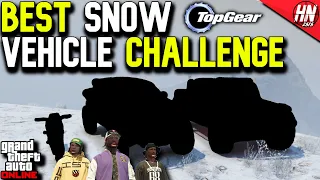 Best SNOW VEHICLE Top Gear Challenge!