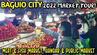 AMAZING Filipino Market Experience at BAGUIO CITY's MASSIVE MARKET | 2022 Market Tour in BAGUIO!