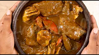 Recette Ivoirienne | Sauce Graine aux Crabes
