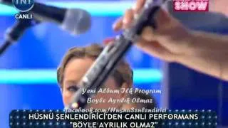 Hüsnü Şenlendirici Yeni Albüm Canlı Performans Böyle Ayrılık Olmaz