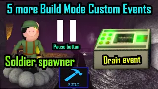5 New Build Mode Custom Events... (Pause button, falling bridges and more...)