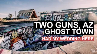 Exploring Two Guns, a Ghost Town in Arizona Where My Wife and I Got Married!