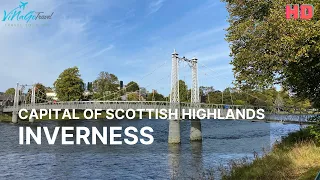 Inverness with Ness islands (Ness river walk)