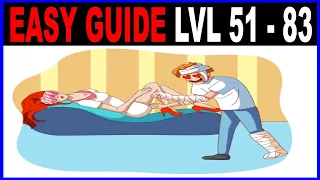 Brain Nurse Story Tricky Puzzle Game All Levels 51 to 83 Answers - All LevelsGameplay Solutions