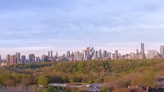 2024 - 05 - 12 - Crepuscular Toronto Skyline - Sunday Evening, May 5 to Sunday Morning May 12, 2024