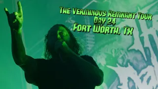 The Black Dahlia Murder | Verminous Remnant Tour | Day 24 | Fort Worth, TX