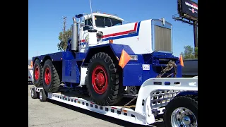 Loading-Up The HUGE Kenworth Road Locomotive At The End of Truckin' For Kids 2013