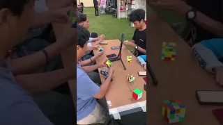 Iseng race rubik lawan mereka, endingnya..