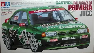 Обзор Castrol Nissan Primera JTCC 1994 Tamiya 1/24 (сборные модели)