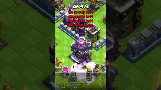 can lvl 1 bat spell take out th 15 townhall? #like #coc #support #supercell #subscribe #random#th15