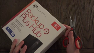 Seagate Backup Plus Hub 8TB External Hard Drive Unboxing