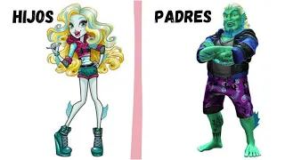 Padres e hijos de Monster High. Monster Family