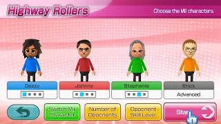 Wii Party U: Highway Rollers (Advanced Difficulty: Johnny and Stephanie)