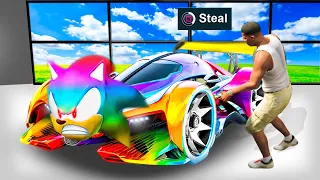 Stealing $10,000,000 CAR In GTA 5!