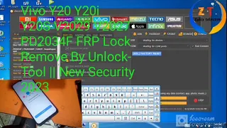 Vivo Y20 Frp Bypass One Click With Unlock Tool