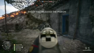 Battlefield 1 war pigeon crazy killing spree