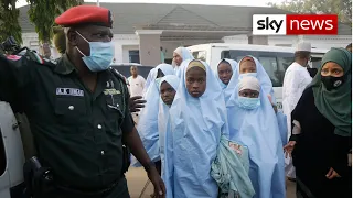 Kidnapped Nigerian schoolgirls were beaten with canes and guns