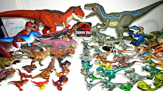 Carnotaurus vs Velociraptor Collection! Jurassic World Camp Cretaceous Dinosaurs