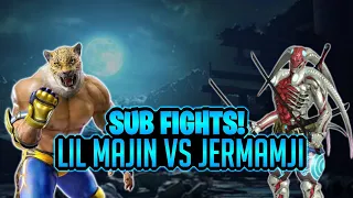 Sub Fights! Lil Majin vs Jermanji! EPIC King vs Yoshimitsu Set!